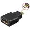 PremiumCord Adapter HDMI Typ A Buchse - Micro HDMI Typ D Stecker