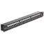 DeLock 19-Zoll-Kupplungs-Patchpanel 24 Port Cat.6