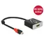 DeLock Mini DisplayPort 1.2 Stecker > HDMI Buchse 4K 60 Hz aktiv