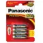 Panasonic - Pro Power AAA 4 Stück / Micro-Bleistift-Alkalibatterie 