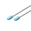 Digitus Ecoline Cable grau 0,25m / UTP / CAT 5e / AWG 26:7 