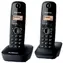 Panasonic KX-TG1612FXH, kabellos. Telefon, 2 Kopfhörer