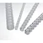 EuroSupplies Kunststoffrücken 14 mm weiß / für 81-100 Blatt - 80 g Papier / 100 Stück