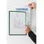 Magnetoplan Magnetofix A4 Magnetrahmen blau (5 Stück)