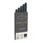 PARKER Quink blau-schwarz 5 Stück / Tintenpatronen
