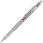 Rotring 600 0,7 mm silber / Mikrobleistift / Ganzmetall / Sechskant 