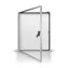 Magnetoplan elegante Outdoor-Magnetvitrine 4 x A4