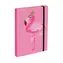 BAAGL Tafeln für Schulhefte A4 Flamingo / 23x32x3 cm