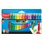 Maped Color'Peps Wax dreieckige Wachsstifte 24 Stk