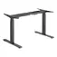 Brateck M08-23DE schwarz / Höhenverstellbarer Tischfuß / elektrisch höhenverstellbar / 62-128cm / Tragkraft 100kg
