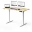 SENSE7 NOJO LIGHT Arbeitstisch, Kiefernholz / elektrisch höhenverstellbar / 120 x 60 cm / Tragkraft 70 kg