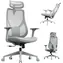 SENSE7 Moyo grau / Ergonomischer Bürostuhl / Belastbarkeit 150 kg