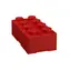 LEGO® Snackbox 100 x 200 x 75 mm - rot