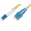 Digitus Glasfaser-Patchkabel, LC auf SC Singlemode 09/125 µ, Duplex-Länge 10 m