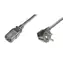 PremiumCord Netzwerkkabel 230V zum Computer 0,5m