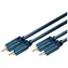 ClickTronic HQ OFC-Kabel 2x CINCH - 2x CINCH RCA, M/M, 2m