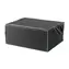 Compactor URBAN 55 x 45 x 25 cm - schwarz / Textil-Aufbewahrungsbox für 2 Bettdecken 