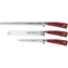 Berkel Elegance Schinkenmesserset rot / 3-tlg 
