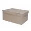 Compactor SANDY Falt-Aufbewahrungsbox beige / 30 x 43 x 19 cm
