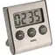Gefu CONTARE Digitaler Küchentimer Silber / 1x AAA