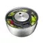 Gefu SPEEDWING silber / Salatschleuder / 5 L / Edelstahl 