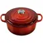 Le Creuset Signature Topf mit Deckel 20 cm rot