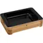 WMF Fusiontec Backform mit Holz-Servierständer 3l