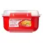 Sistema Microwave Lebensmittel-Heizbox 525 ml rot