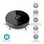 Nedis WIFIVCL001CBK schwarz / 3-in-1 Roboterstaubsauger / Kehren & Saugen & Wischen / WLAN / 0,6 l / 2000 Pa / LiDAR