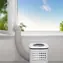 Nedis AC Fensterdichtung weiß / Fensterdichtung für Klimaanlage / Reißverschluss 