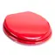 MSV CLEO Toilettensitz rot / MDF