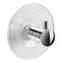 Spirella MOLLY Haken mit Saugnapf, transparent / PVC / Edelstahl / 60 mm / Abverkauf