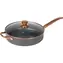 Lamart Orro Bratpfanne mit Deckel 28 cm grau / Aluminium