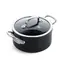 GreenPan Topf mit antihaftbeschichteter Keramik und Deckel Barcelona Pro 20 cm schwarz