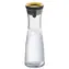 WMF Basic Wasserkaraffe 1l gold / Verschluss / integriertes Sieb / 1l / 29 x 10 cm
