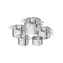 Zwilling Vitality Set mit 5 Töpfen / 1,5 l & 2 l & 3 l & 3,5 l & 6 l 