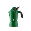 Bialetti Break Alpina 3TZ / Moka-Kanne / 3 Tassen / Grün