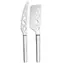 WMF Nuova 2er Set Käsemesser / Edelstahl / 1x Messer 24 cm / 1x Messer 27,5 cm