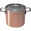 De Buyer Prima Matera Extra tiefer Induktionstopf 20 cm / 5,7 l / Kupfer + Edelstahl 