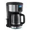 Russell Hobbs Buckingham 20680-56 / Filterkaffeemaschine / 1,25L Wasserkocher / Display / Edelstahl / Silber-Schwarz