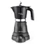 Ariete 1368 Moka Aroma Grande schwarz / elektrischer Moka-Wasserkocher / 480 W / 4 | 6 Tassen / warm halten