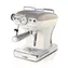 Ariete 138913 Vintage Espresso beige / Hebelkaffeemaschine / 850 W / 0,9 l / 15 bar / Manometer / Milchaufschäumer
