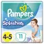 Pampers Splashers 11 Stück / Windelbademode / Größe 4 (8-14 kg)