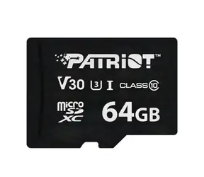 Patriot VX V30 U3 / Micro-SDXC-Karte / 64 GB / UHS-I U3 / Klasse 10