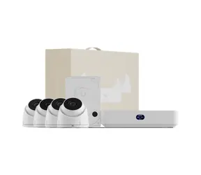 Ubiquiti UNVR-Instant Kit / NVR-Set / 4× G5 Turret Ultra 4MP / IP66 / IR 30 m / 1 TB HDD / PoE