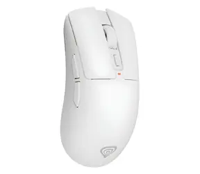Genesis Zircon 880 PRO weiß / Kabellose Gaming-Maus / 30.000 DPI / 8000 Hz / 6 Tasten / USB + Bluetooth