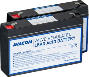 Avacom RBC18 / USV-Batterie- Kit / 2 Stück / 8 Ah / VRLA
