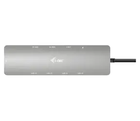 i-TEC USB-C Metal Nano 2x HDMI / Dockingstation / PD 100W / 2x USB 3.2 & 2x USB 2.0 & 1x USB-C / LAN