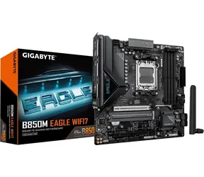 GIGABYTE B850M EAGLE WIFI7 / Mainboard / B850 / 4X DDR5 / 2,5G LAN / Wi-Fi 7 / mATX