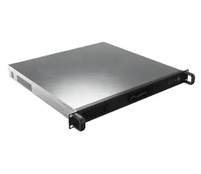 Lanberg SC01-4201-10B schwarz / Servergehäuse / 19" / 1U / ATX / Micro-ATX / Mini-ITX / SSI CEB